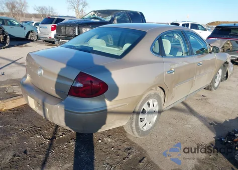 2005 Buick Lacrosse Cx из США, поврежденный, VIN 2G4WC532851248662
